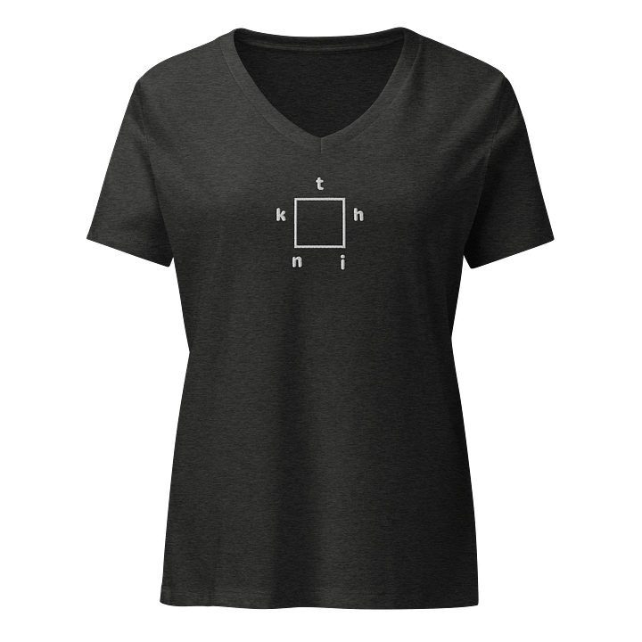 "think outside the box" V-Neck Tee product image (1)