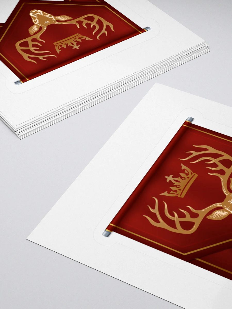 vris Mhanek Deer Banner Sticker product image (4)