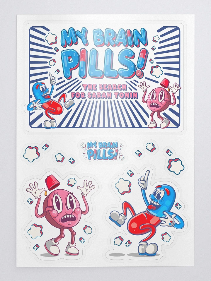 My Brain Pills! Stickers (Sheet 2) product image (1)