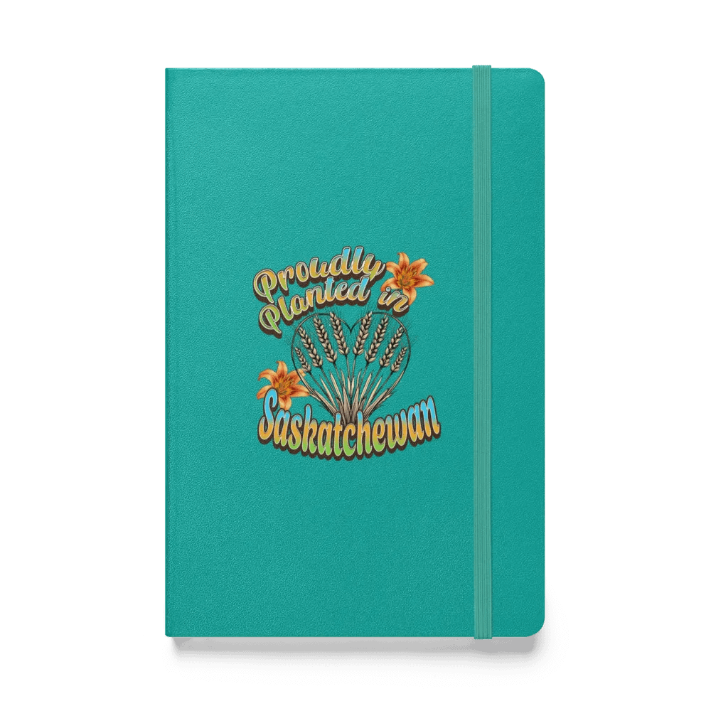 Proudly Planted In Saskatchewan Pride Hardcover Journal product image (1)