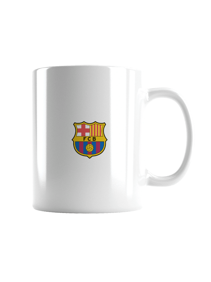 Caneca branca brilhante Barcelona product image (2)
