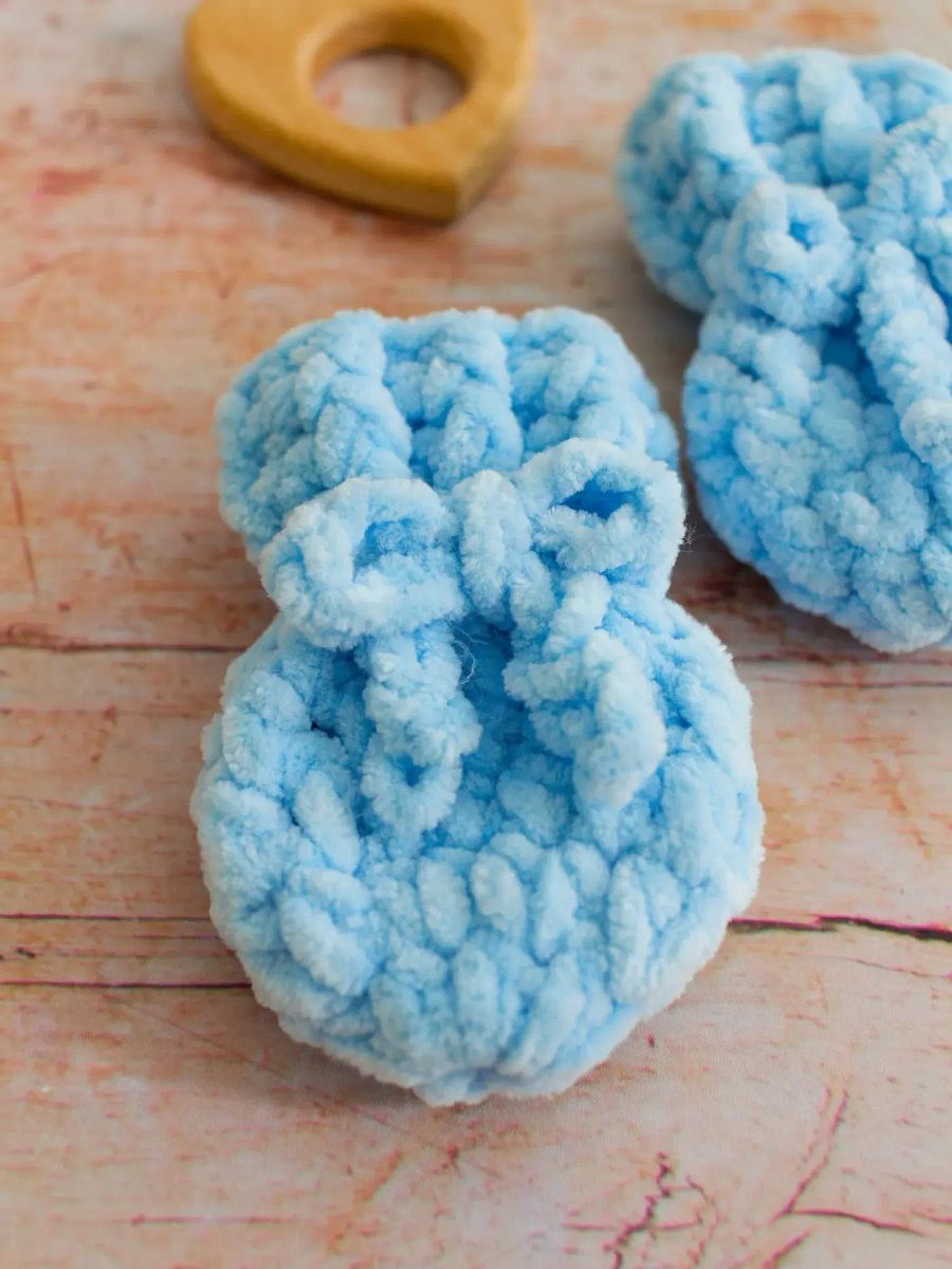 Crochet Pattern: Easy and Warm Baby Mittens product image (4)