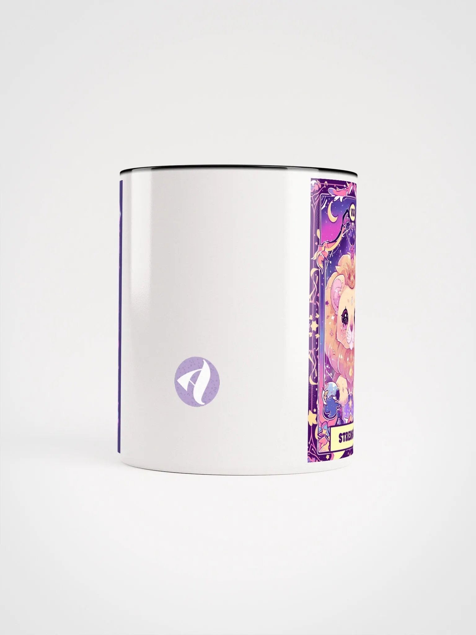 Cosmic Tarot Collection Strength Lion Tarot Mug product image (58)
