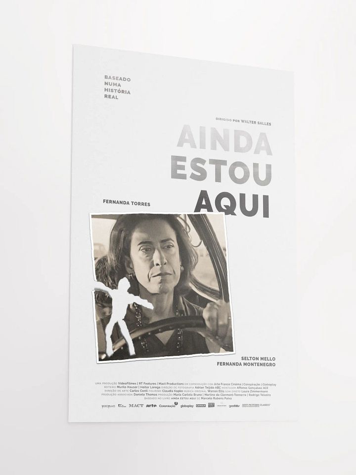 Ainda Estou Aqui Movie Poster Portuguese Variant product image (2)