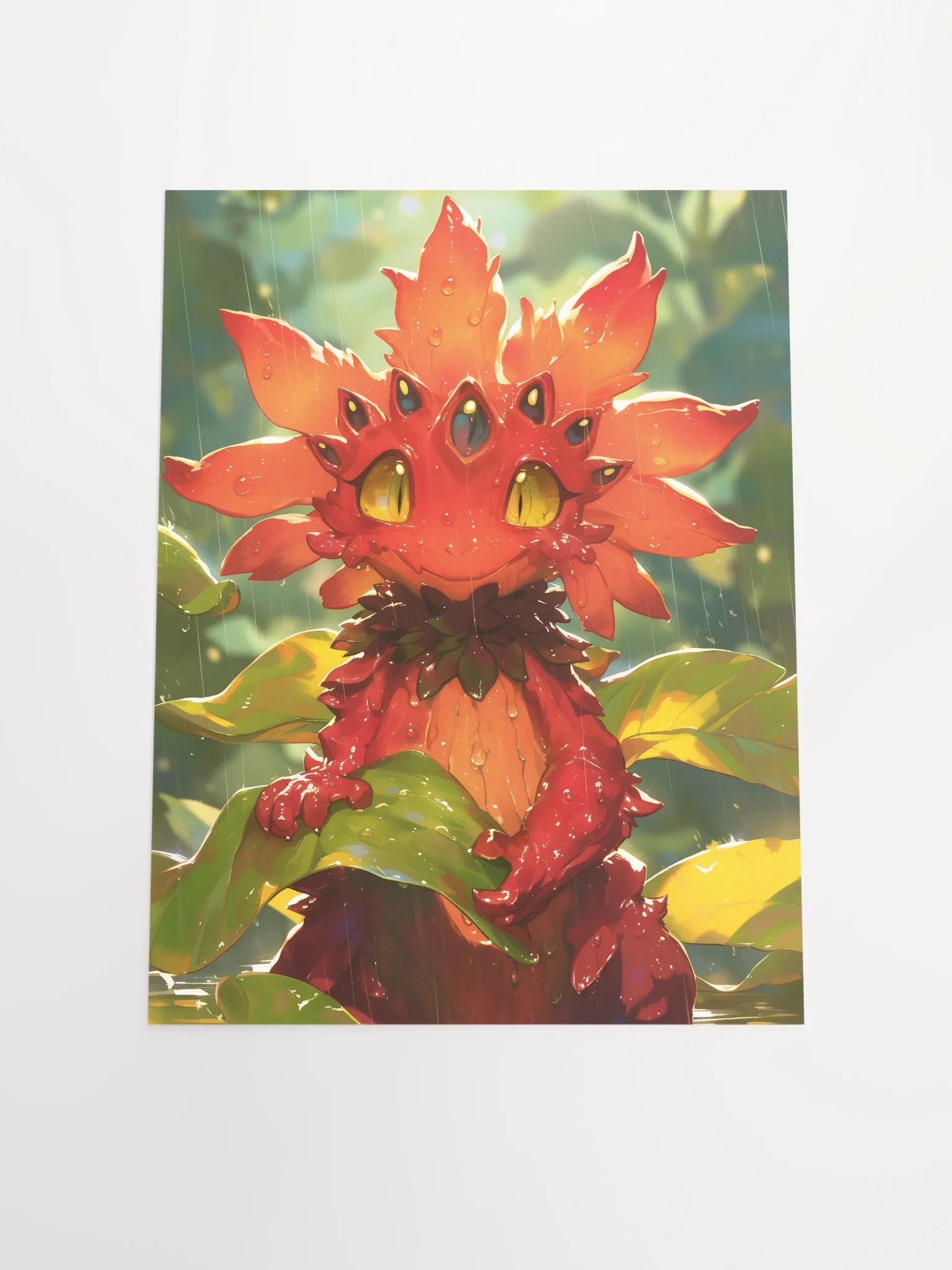 Whimsical Flora-Beast Poster product image (4)