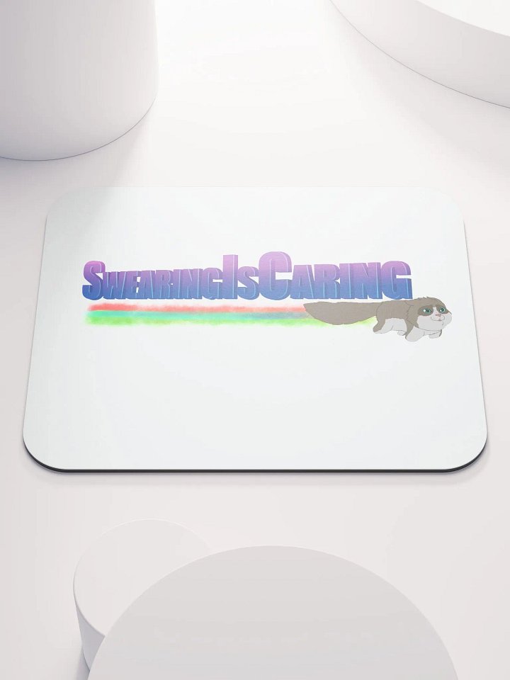 Swearing is Caring Mouse Pad product image (1)
