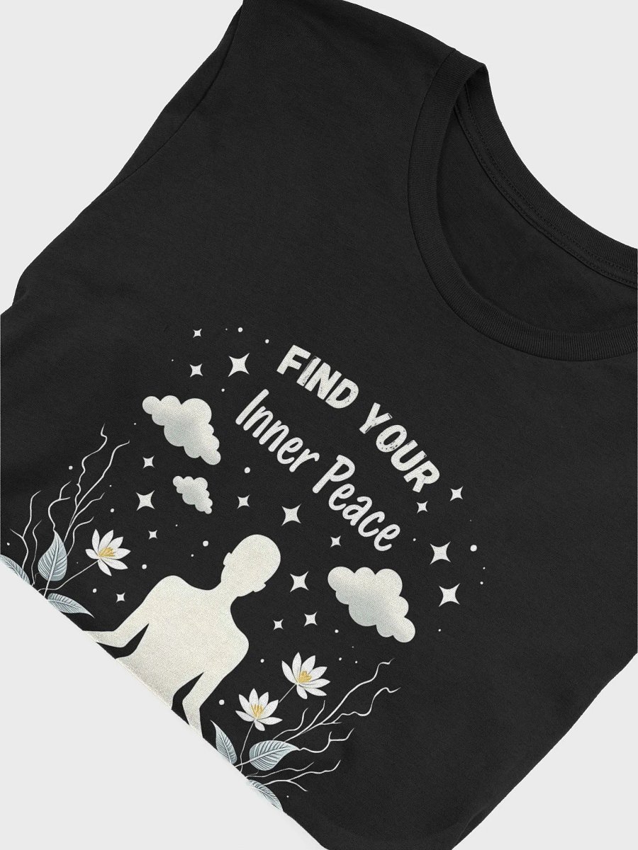 Find Your Inner Peace Yoga T-Shirt – Inspirational Apparel for Mindfulness, Mental Wellness, and Personal Growth" product image (5)