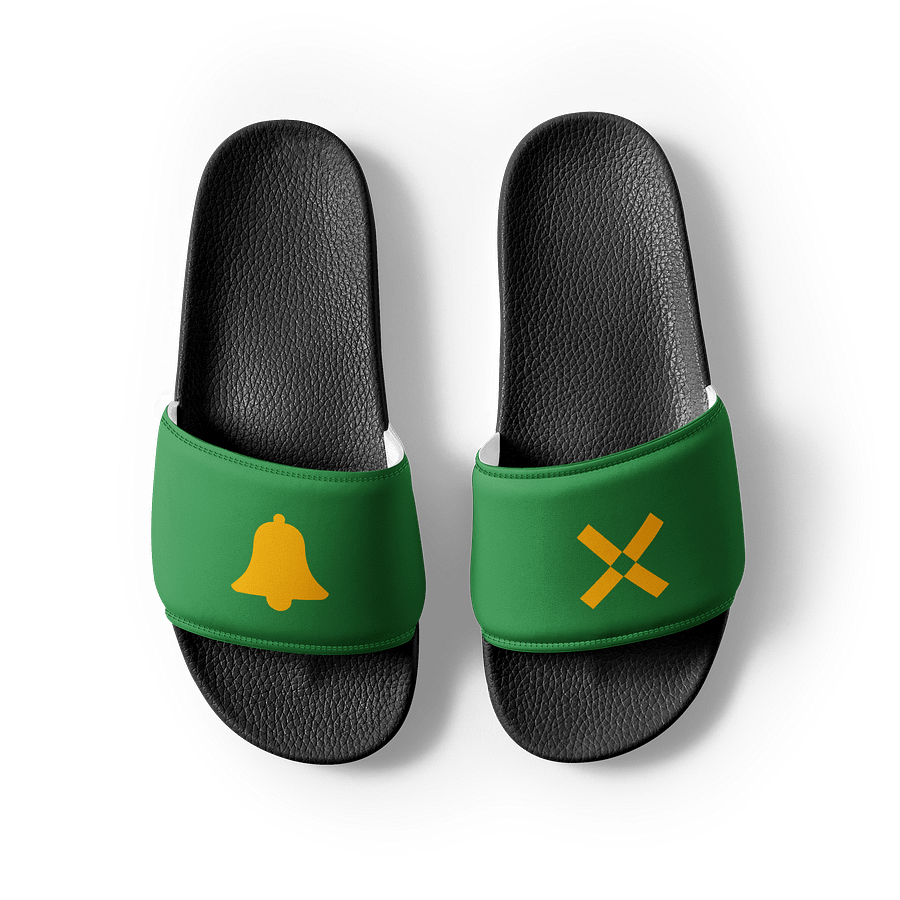 Green Bell Icon Women's Slides product image (3)