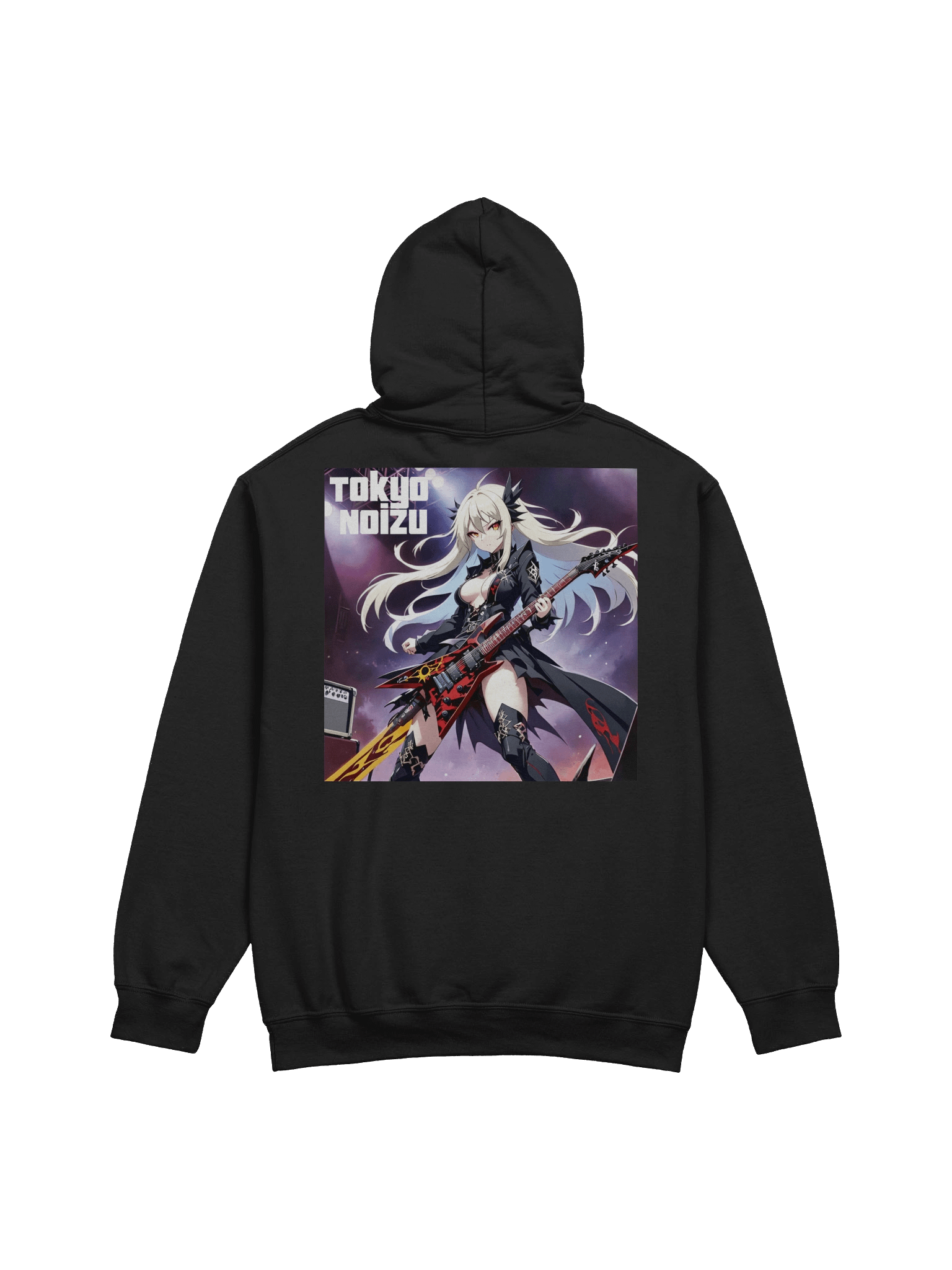 Anime Guitarist Hoodie product image (1)