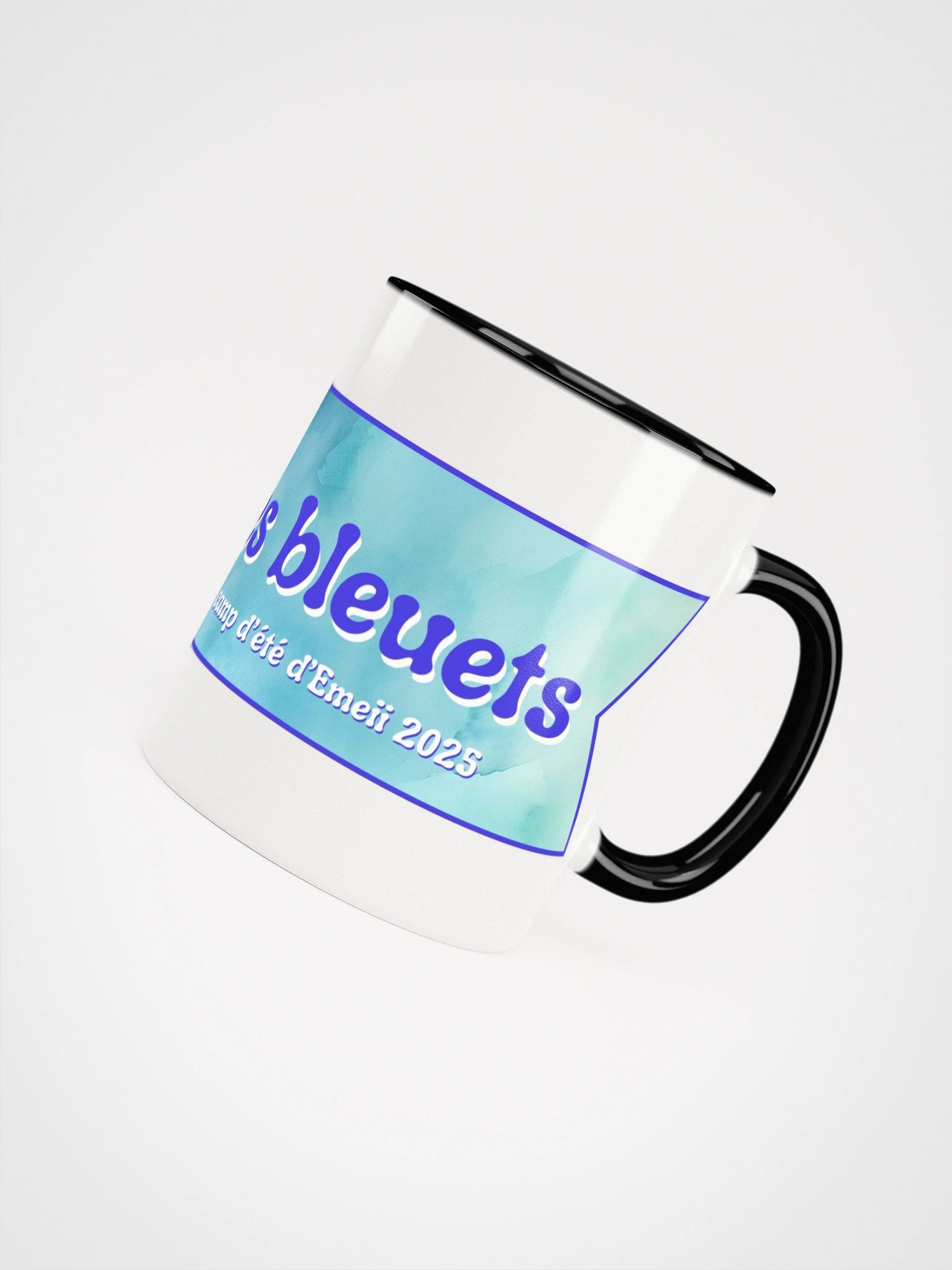 ''Les bleuets 2025'' Tasse en céramique avec couleur à l'intérieur product image (43)