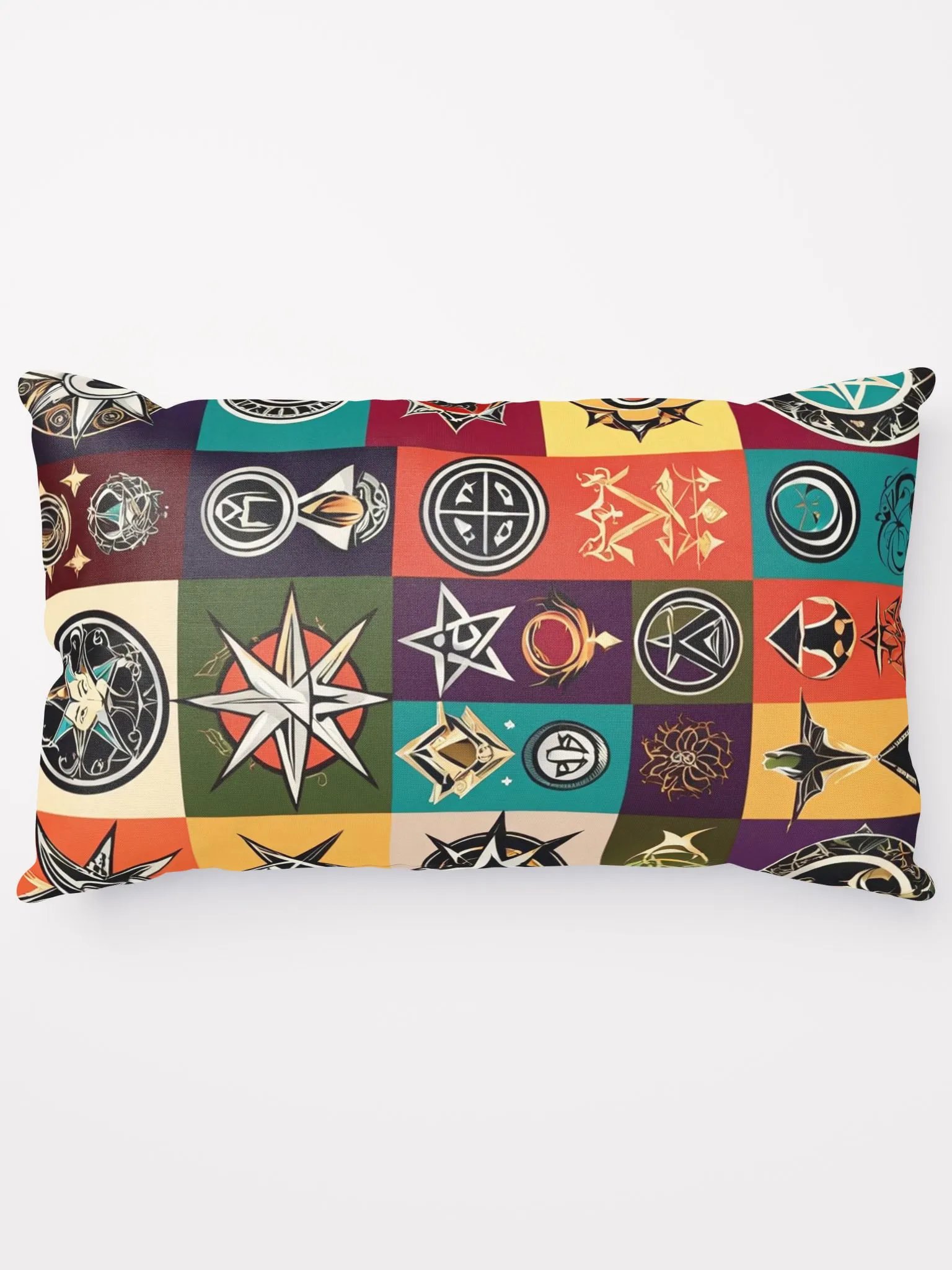 Brightly Coloured Symbology Cushion product image (5)