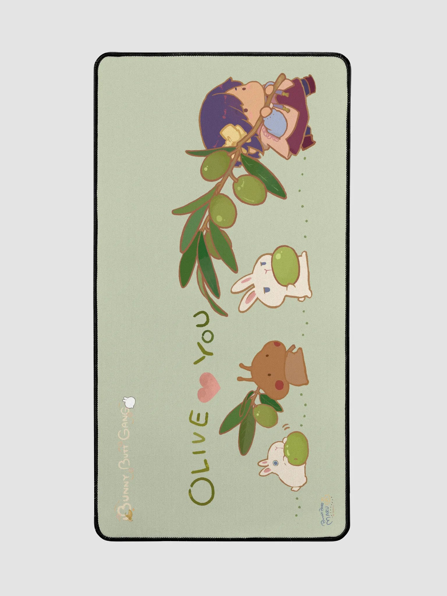 Olive You Desk Mat product image (2)