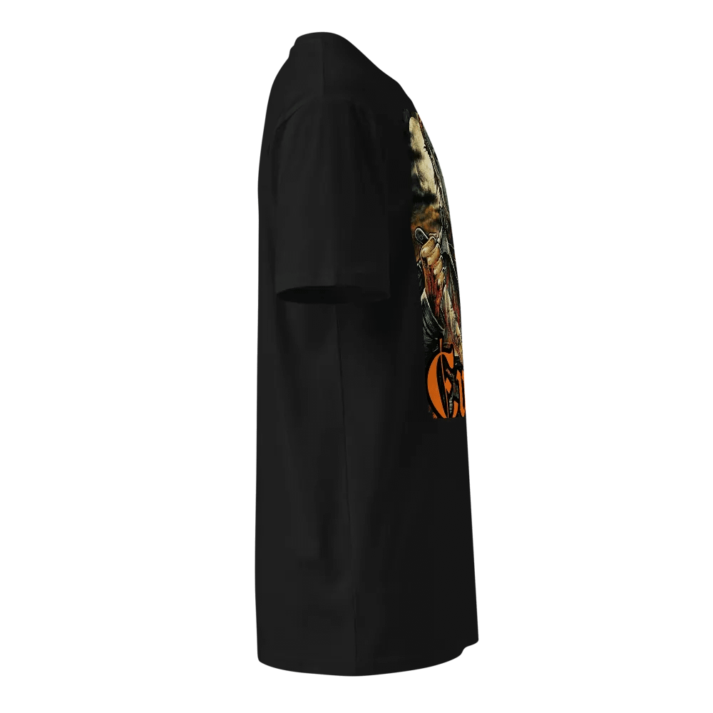Cward micheal myers back and orange t-shirt Mens big fit product image (3)
