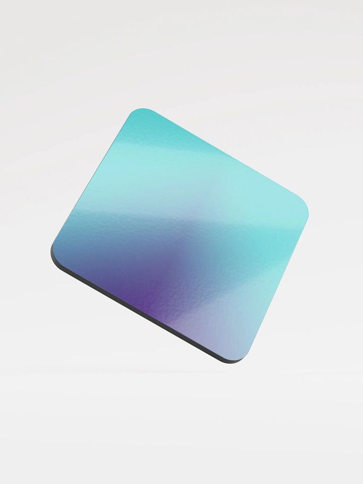 Glossy Coaster w/ OG Blue product image (1)