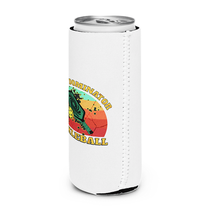 Court Dominator Pickleball Splatter Smash Can Cooler product image (2)