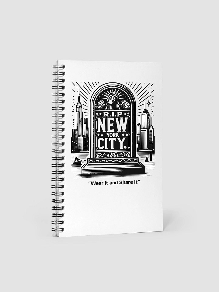 RIP New York City Spiral Notebook product image (1)