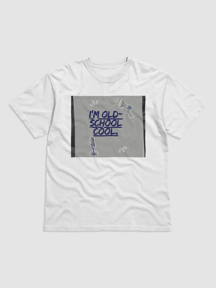 Old School Cool Retro Microphone T-Shirt product image (1)