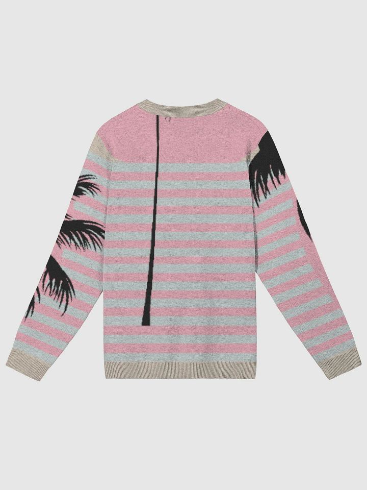 Palm Trees and Stripes Knitted Sweater product image (2)