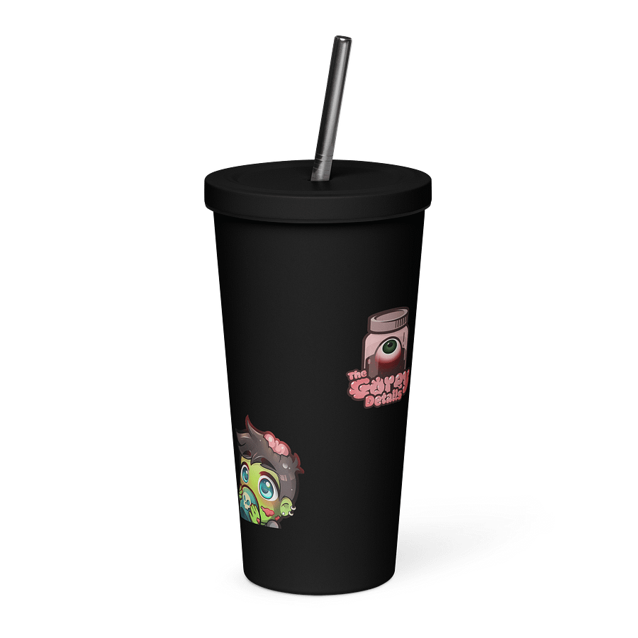 Insulated Tumbler with a Straw product image (3)