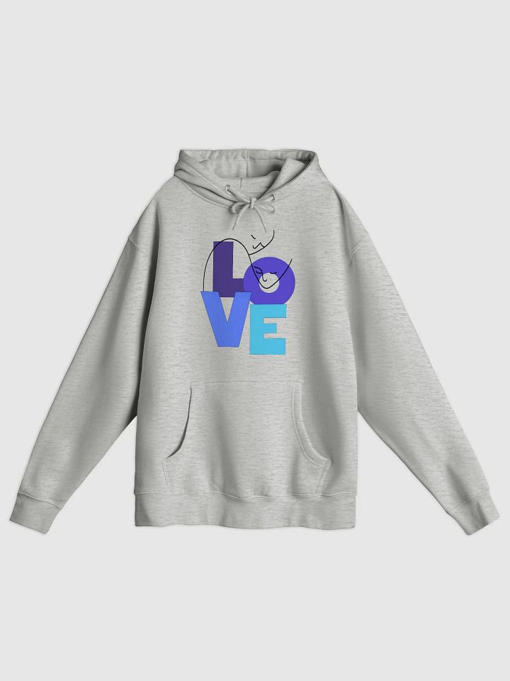 Love-Struck Blue Hoodie product image (2)