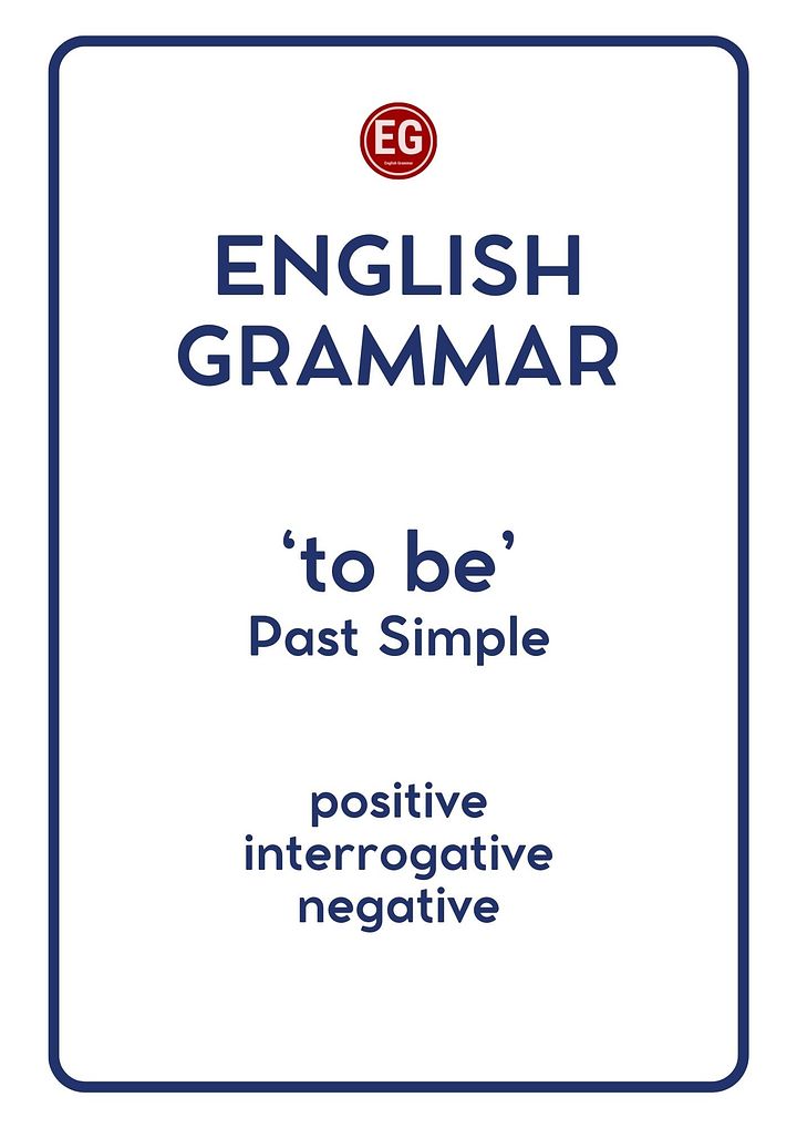'To Be' Past Simple - English Grammar Revision with Extensive Exercises product image (1)