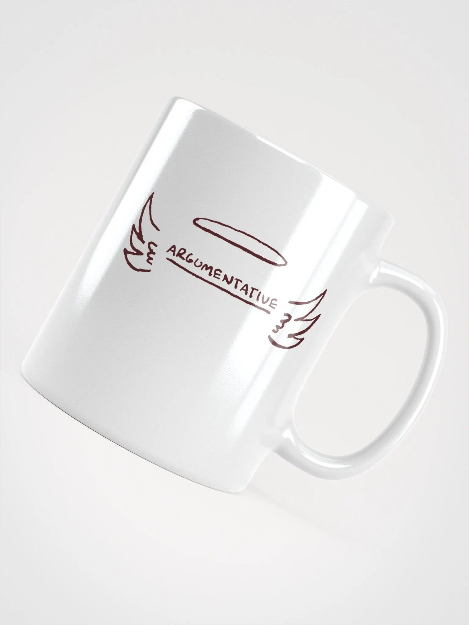 ANGELIC (maroon design) mug product image (7)