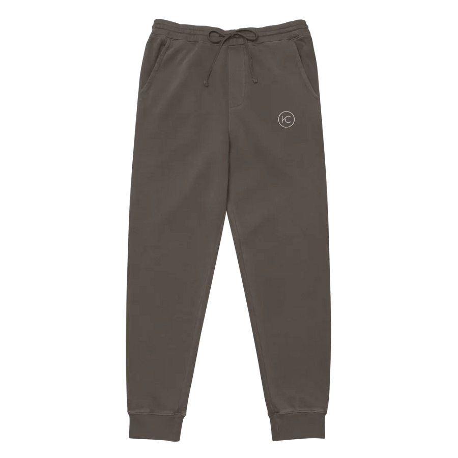 Pigment Dyed Joggers (embroided) product image (1)
