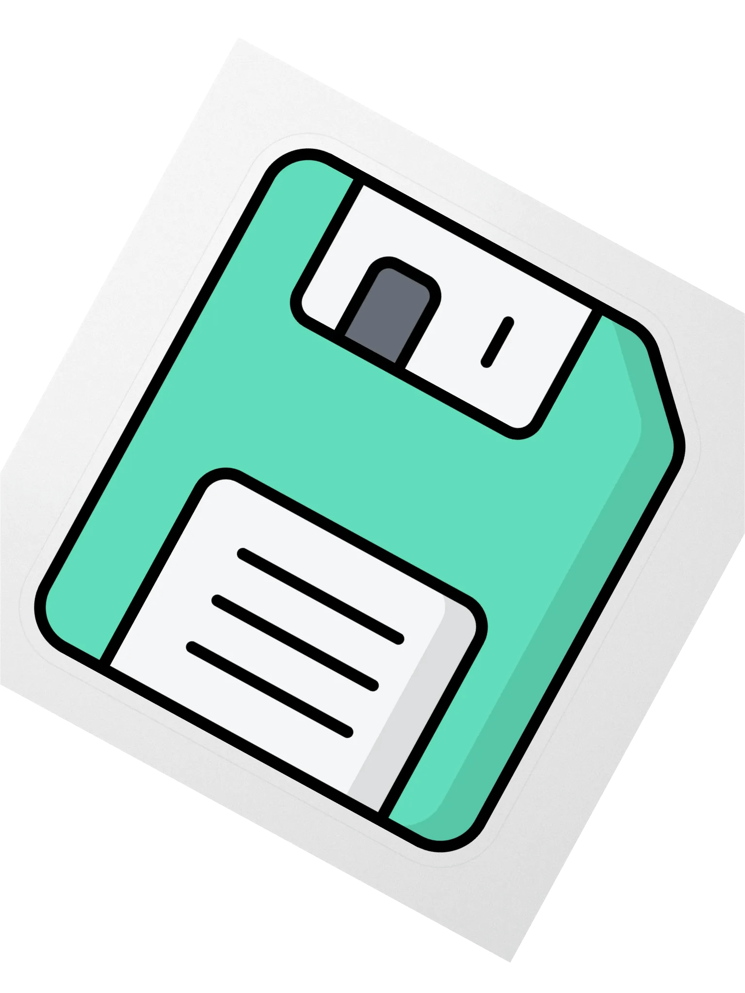 floppy disk sticker product image (2)