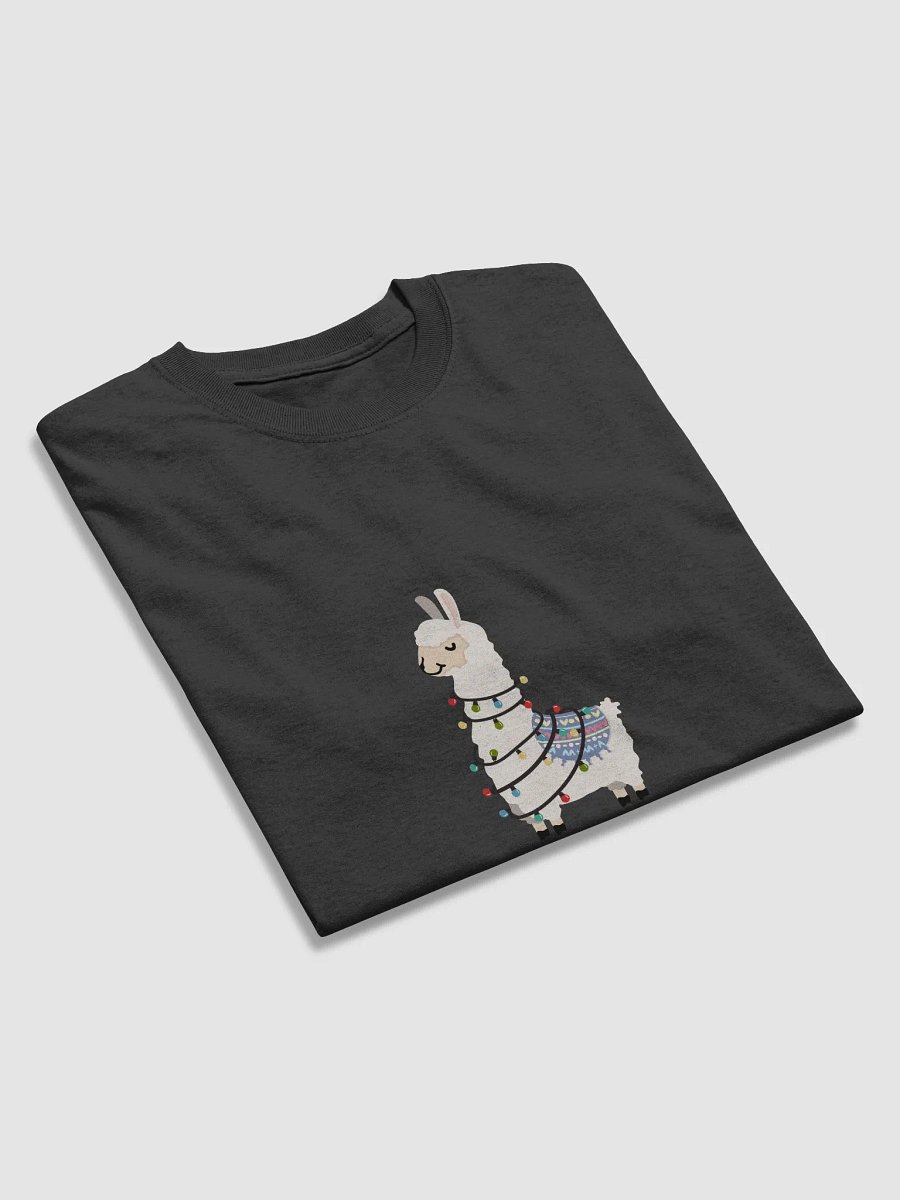 Christmas Women's T-Shirt | fa la la la llama | large print product image (2)