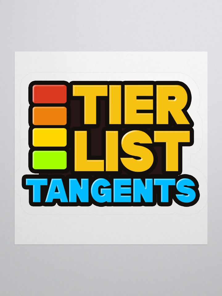 Tier List Tangents Sticker product image (2)