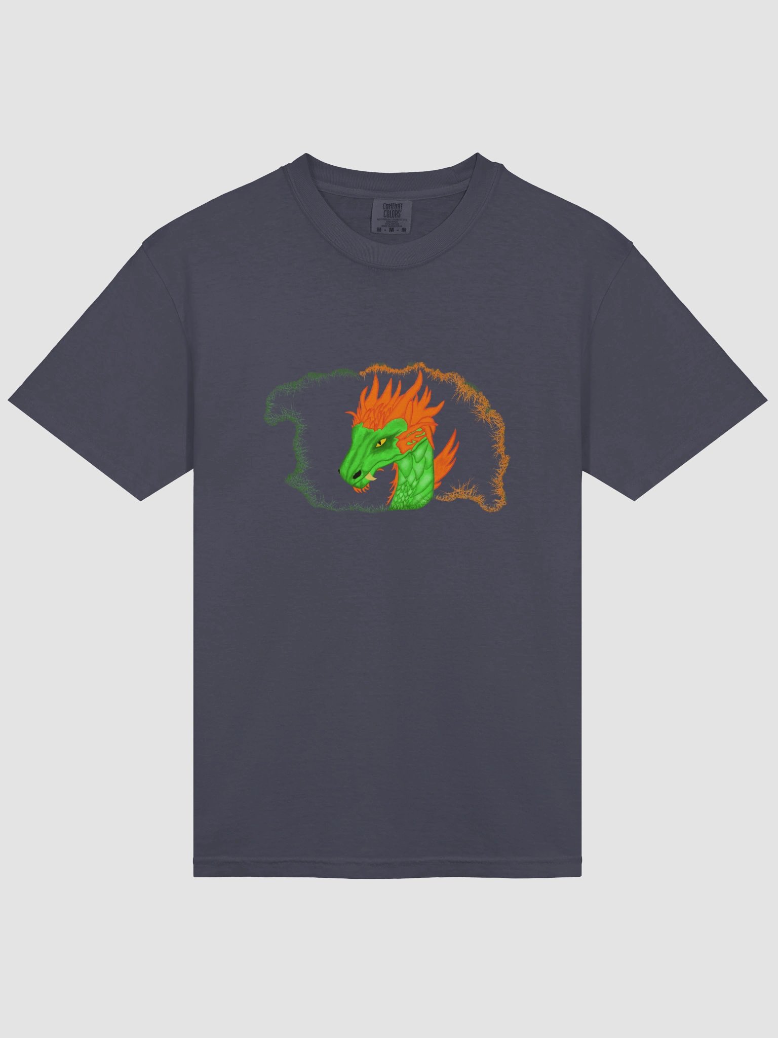 Dragon Fury Cotton T-Shirt product image (3)