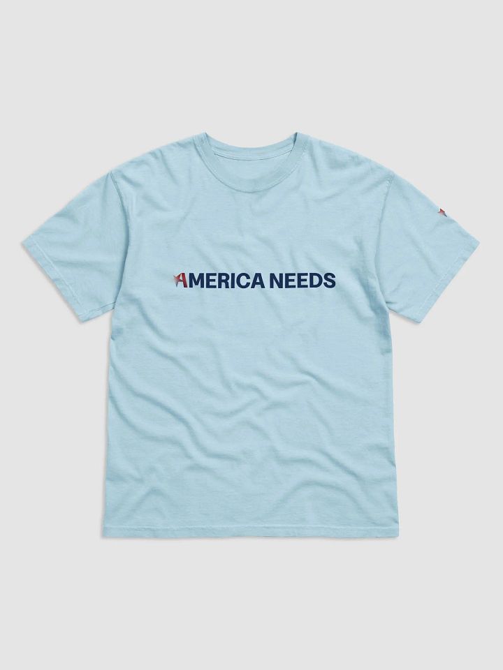 America Needs A New Policy T - Sky Blue product image (1)