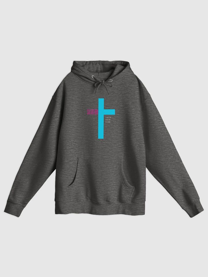 SALVATION: Turquoise Hoodie (Faith Over Fear) product image (1)