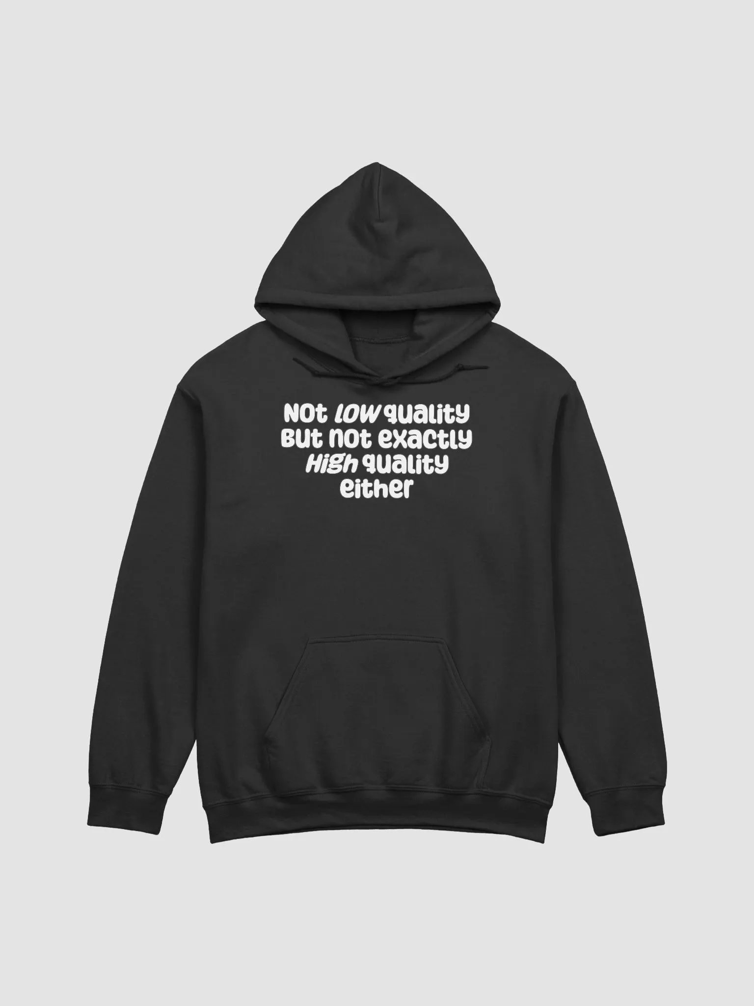 Not Low Quality Unisex Hoodie - dark colours product image (5)