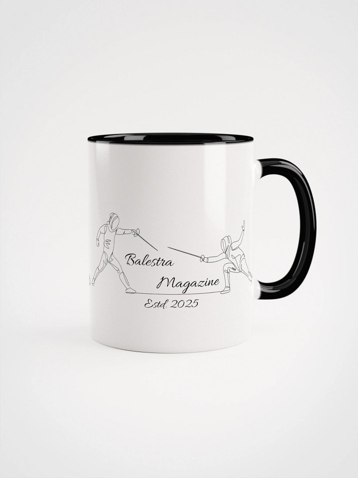 Balestra Magazine Fencing Logo Mug product image (1)