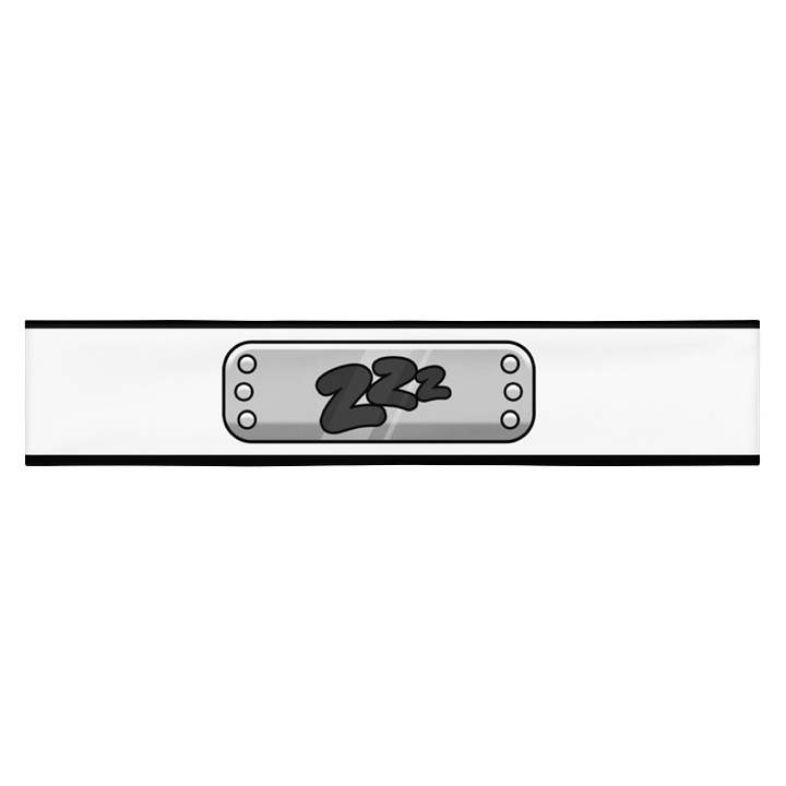 White Sleepy Agent Headband product image (1)
