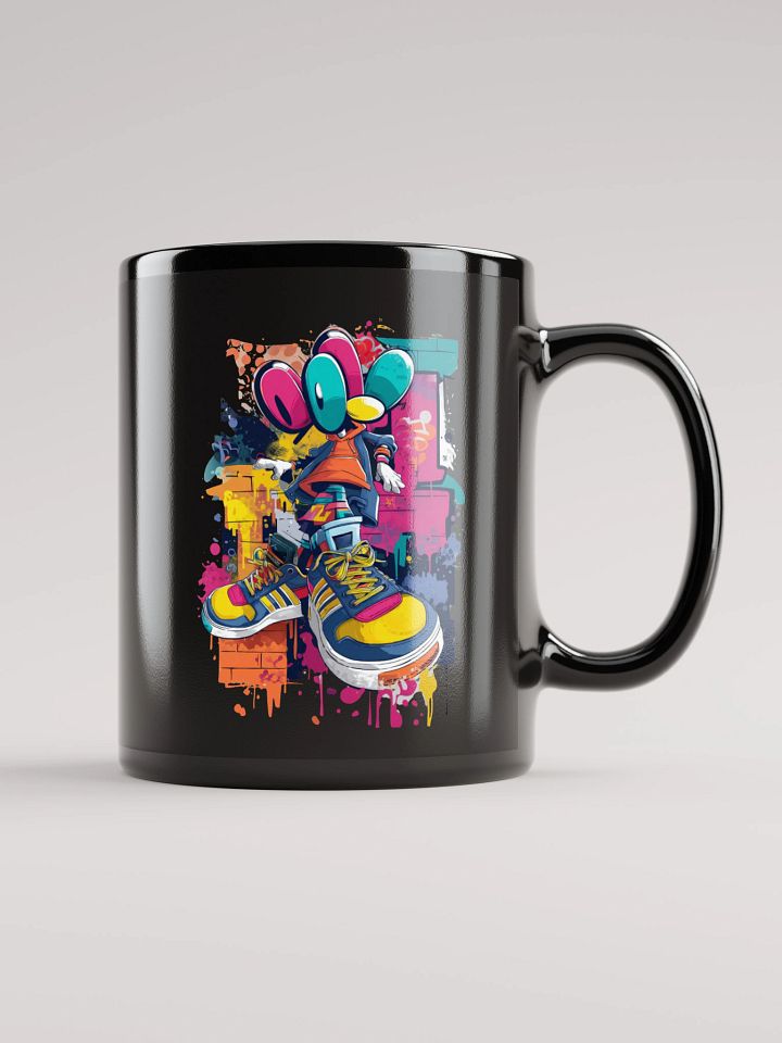 Graffiti Street Art Black Glossy Mug product image (2)