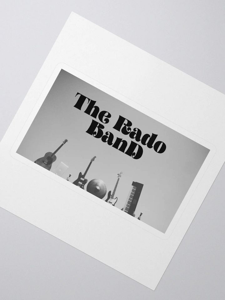 The Rado Band Music Equipment Stickers product image (2)