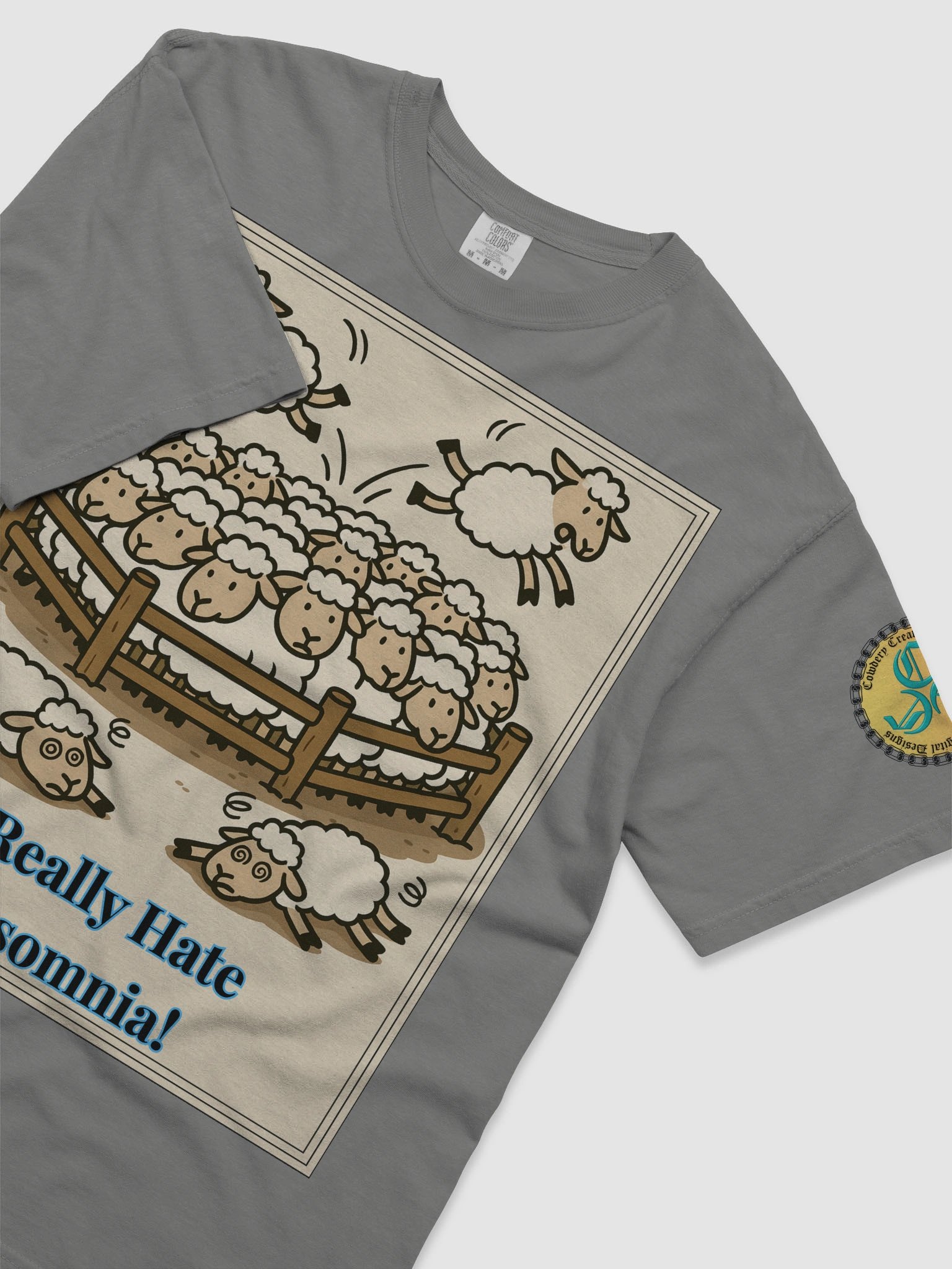 I Really Hate Insomnia (Both) Comfort Colors Garment-Dyed Heavyweight T-Shirt Colors (3) product image (53)
