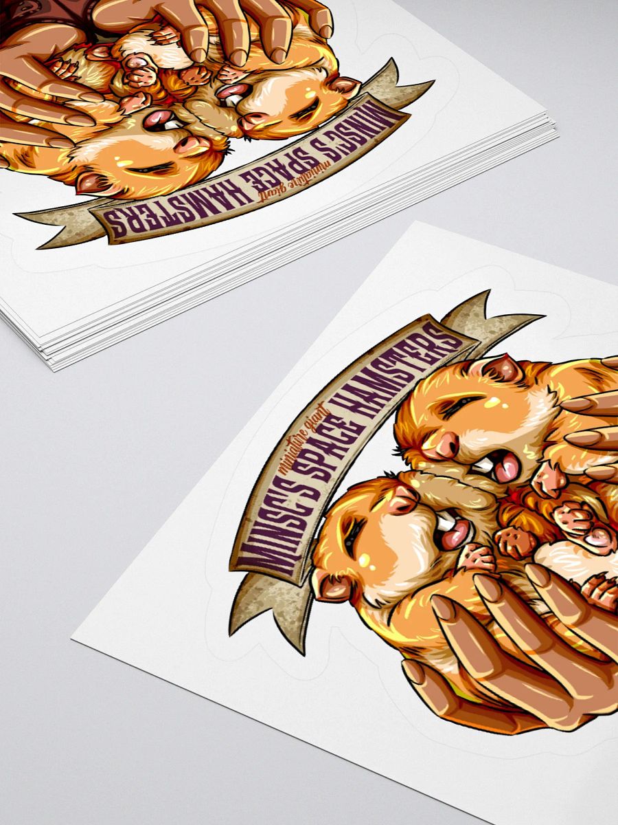 Minc's Miniature Giant Space Hamsters Sticker product image (10)