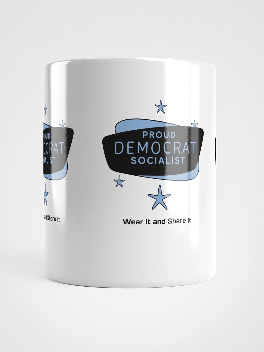 Proud Democrat Socialist mud - Black & blue ink product image (17)