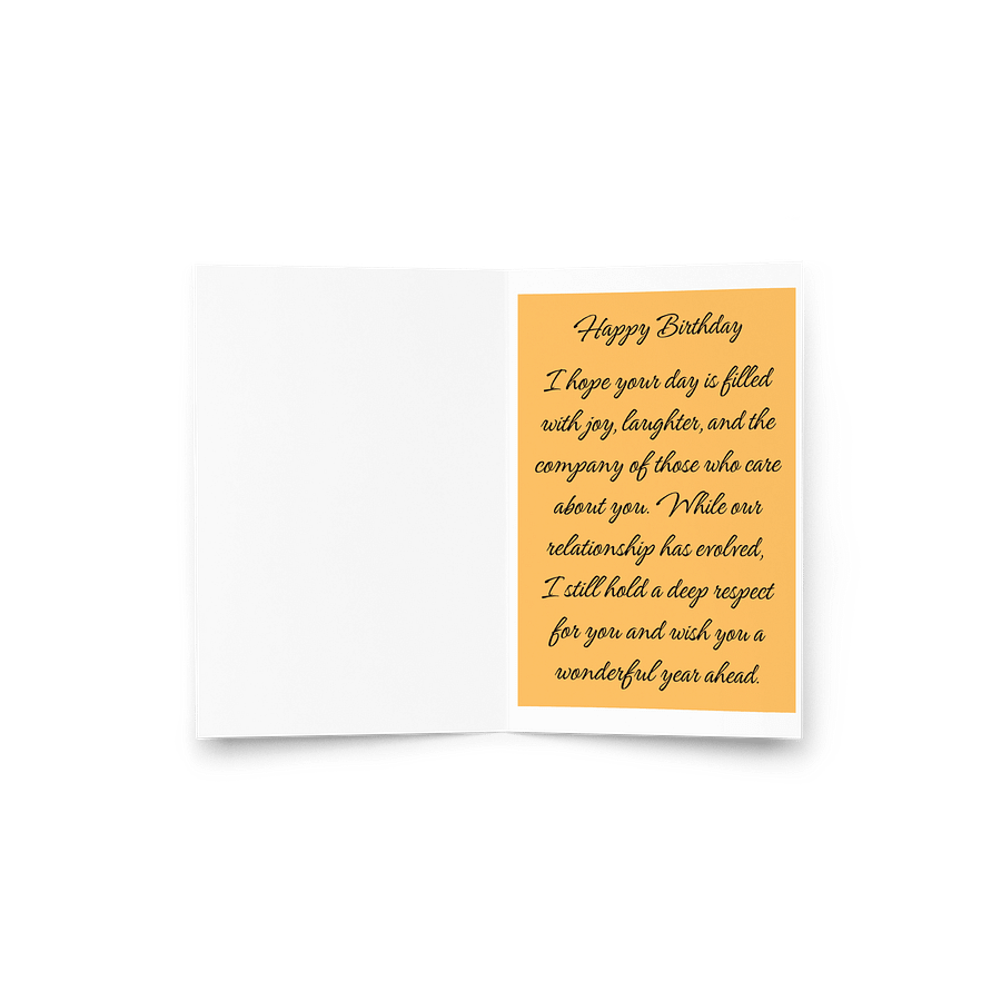 Birthday card - General tone product image (3)