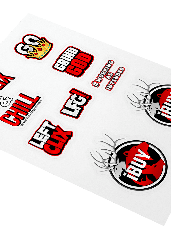 iBuy Sticker Sheet product image (2)