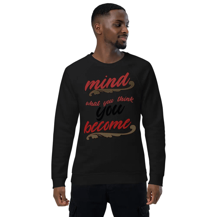 Mind Become Unisex Organic Sweatshirt product image (1)