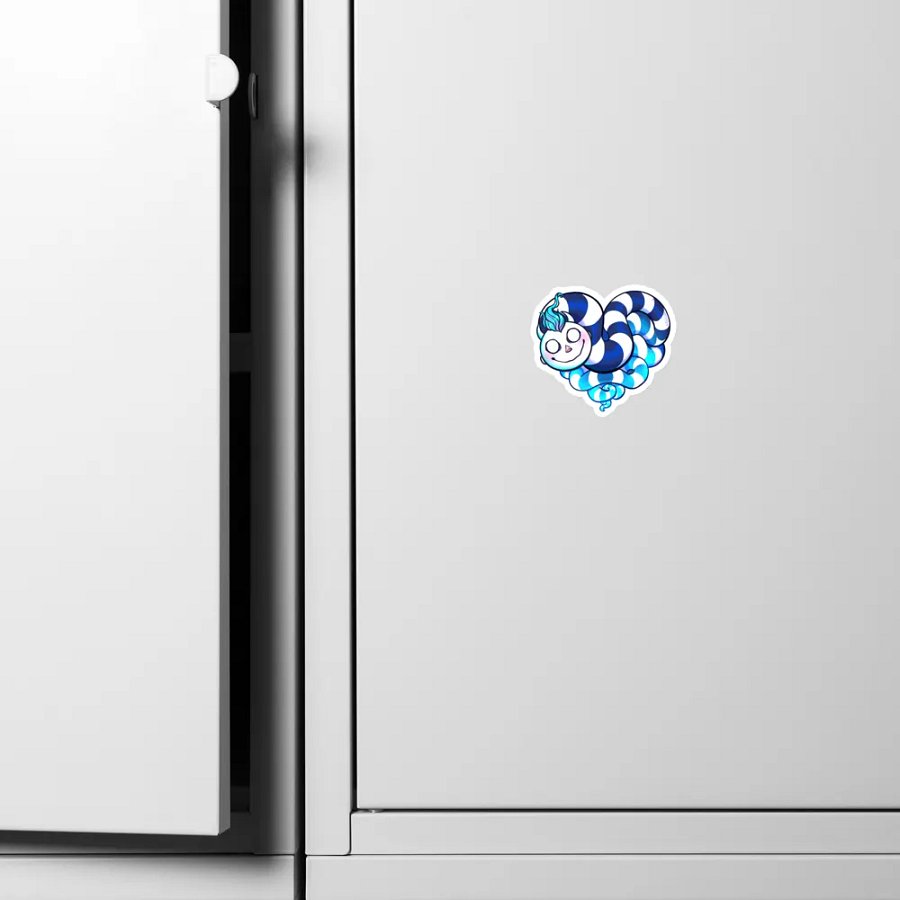 Heart Worm Magnet product image (10)