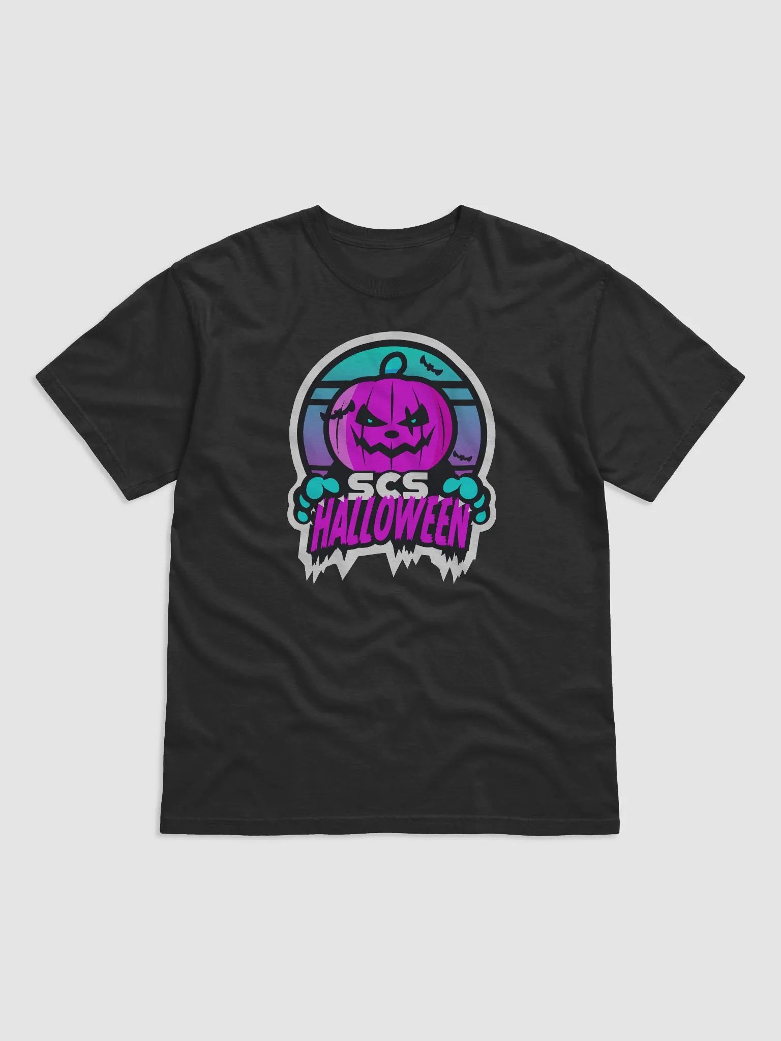 SCS HALLOWEEN WHITE BORDER UNISEX T-SHIRT product image (1)