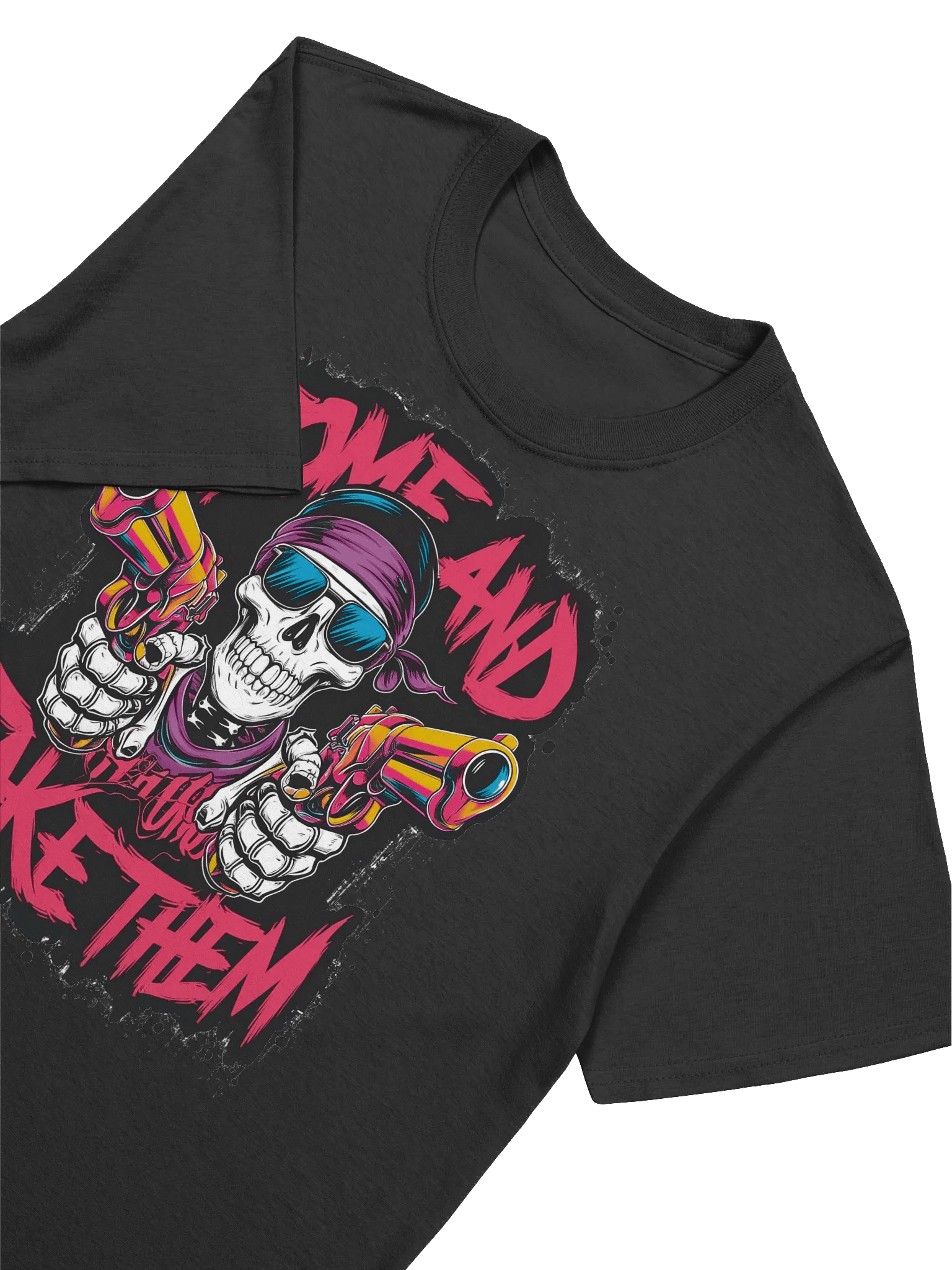 American Rebel Skull Art: 2nd Amendment Statement T-Shirt product image (19)