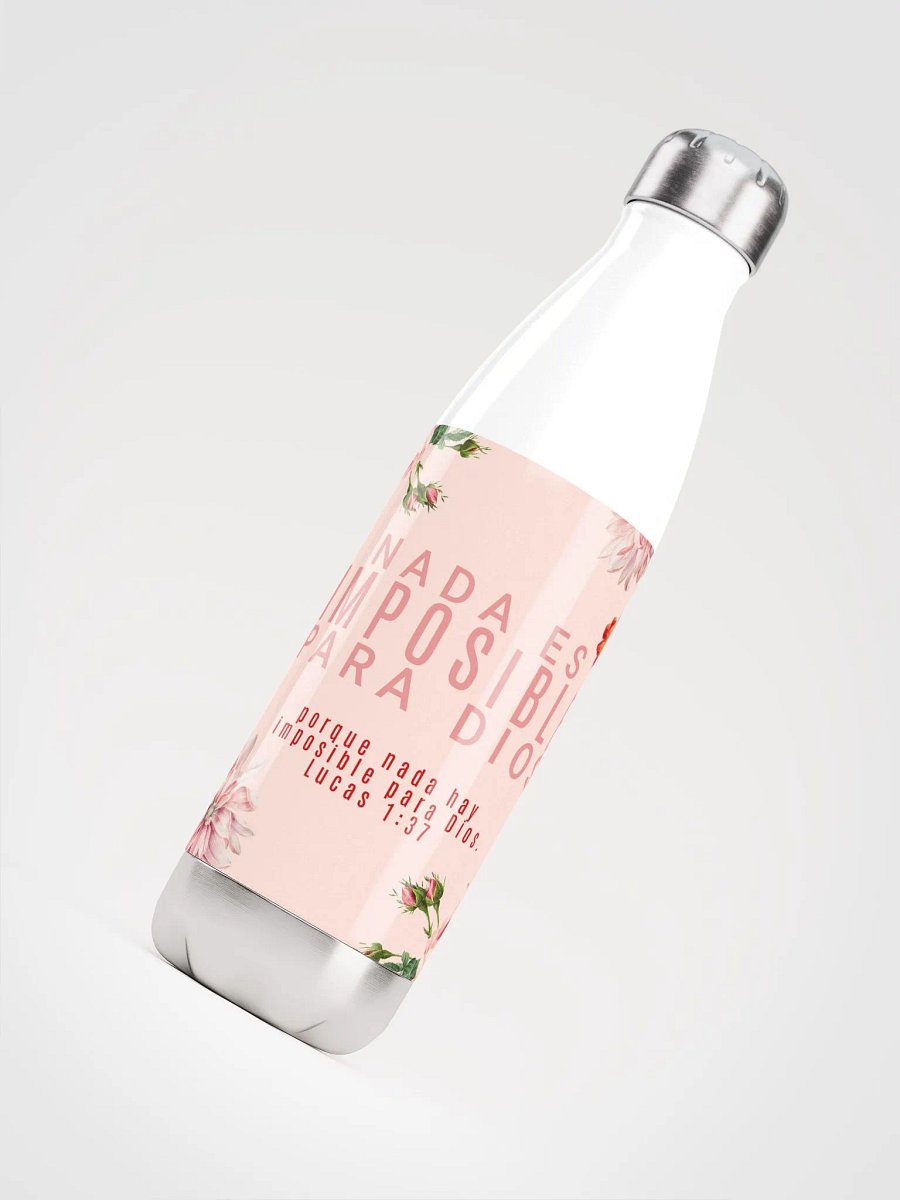 Nothing is Impossible Stainless Steel Water Bottle product image (4)