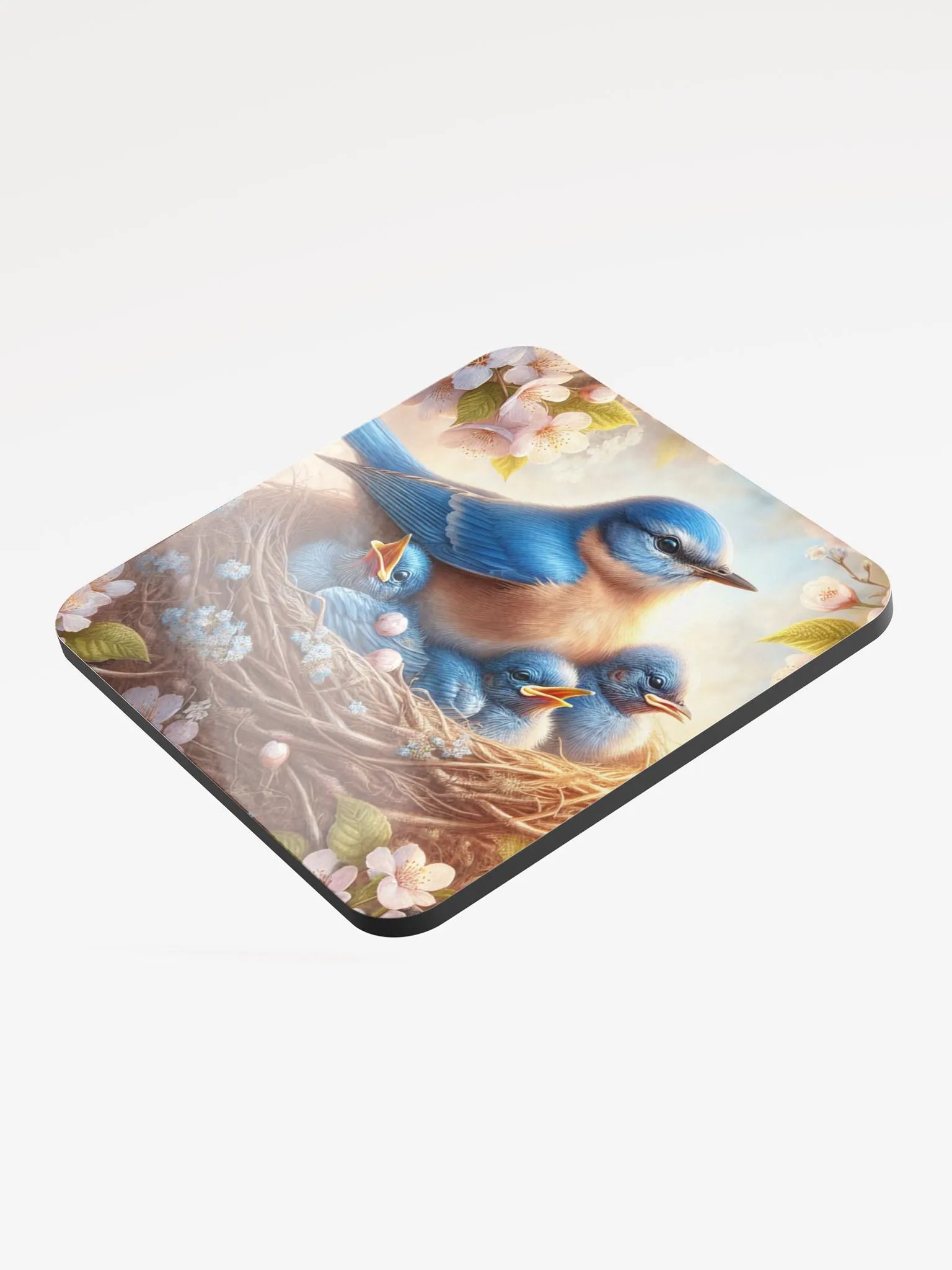 Bluebird Family Nature Themed Coaster product image (3)