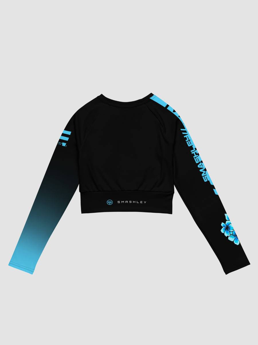 SmashTech - Azure Blossom Cropped Longsleeve product image (4)